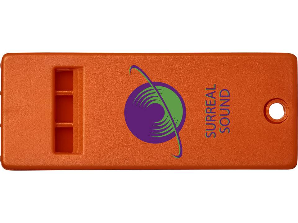 Sifflet Wanda plat avec grande surface pour logo 8