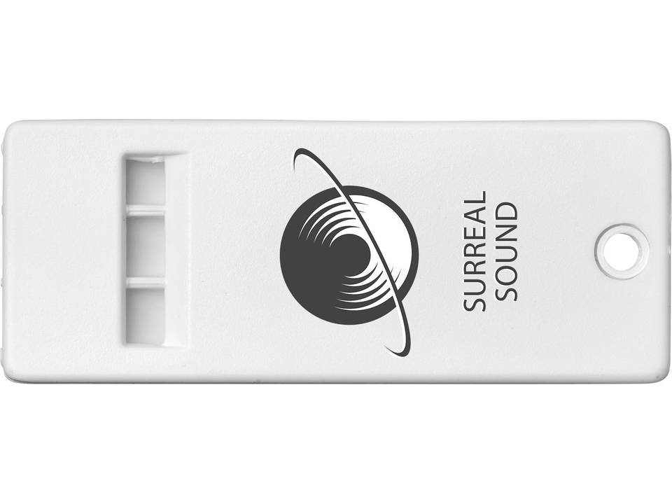 Sifflet Wanda plat avec grande surface pour logo 14