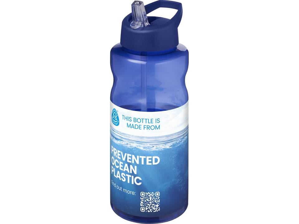 Bouteille de sport H2O Active® Eco Big Base de 1 litre avec couvercle à bec verseur 4