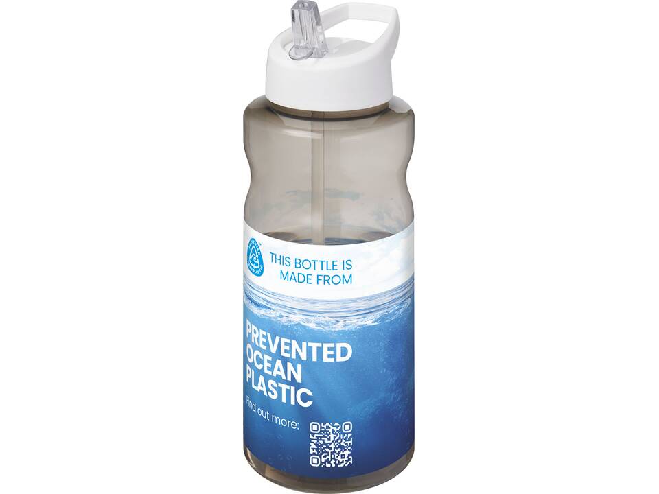 Bouteille de sport H2O Active® Eco Big Base de 1 litre avec couvercle à bec verseur 10