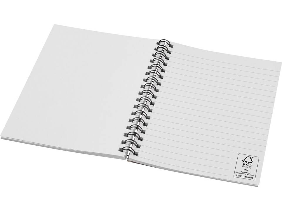 Carnet de notes à spirales Desk-Mate ® A6 coloré recyclé 8