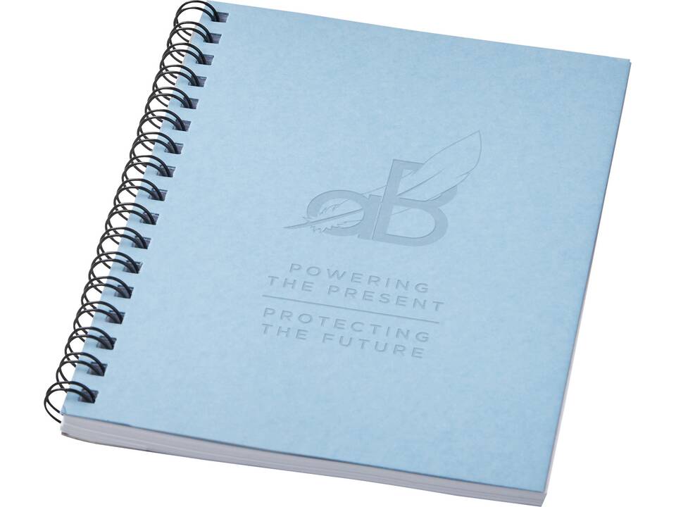 Carnet de notes à spirales Desk-Mate ® A6 coloré recyclé 10