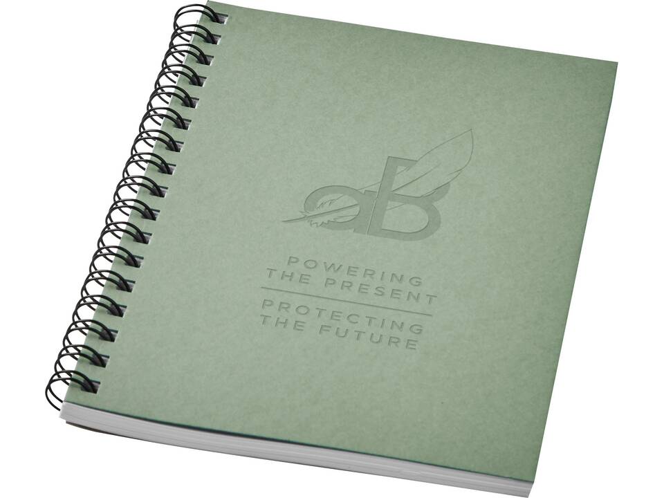 Carnet de notes à spirales Desk-Mate ® A6 coloré recyclé 18