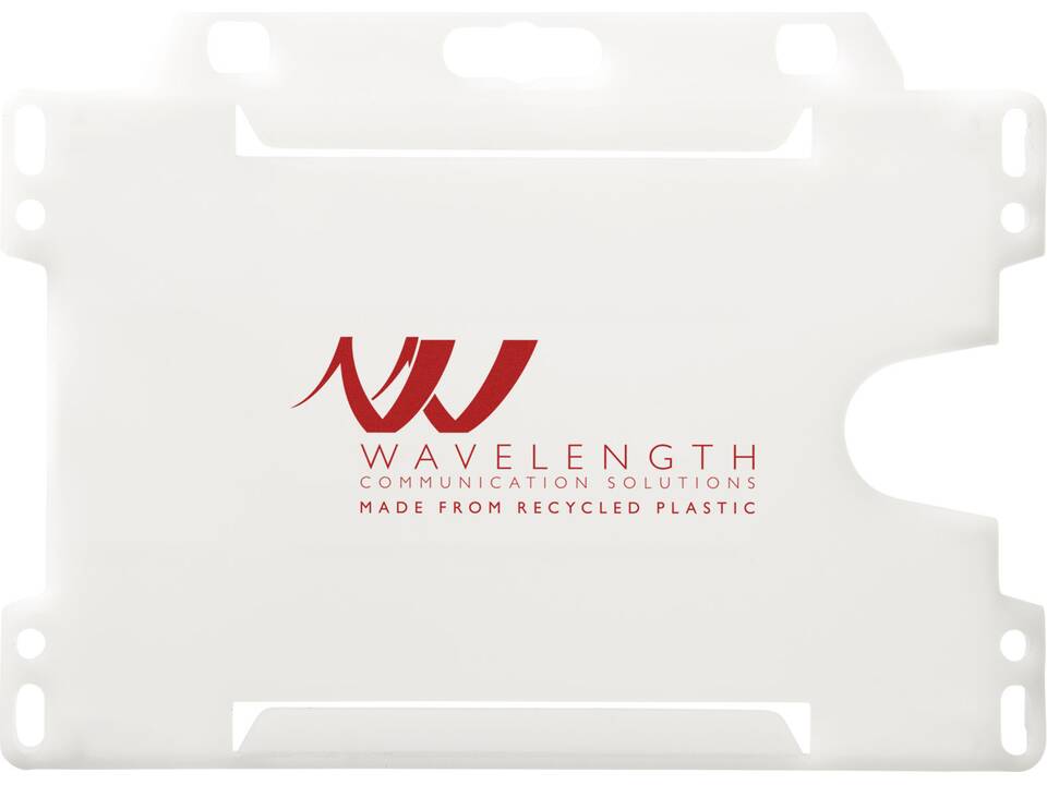 Porte-cartes Vega en plastique recyclé 1