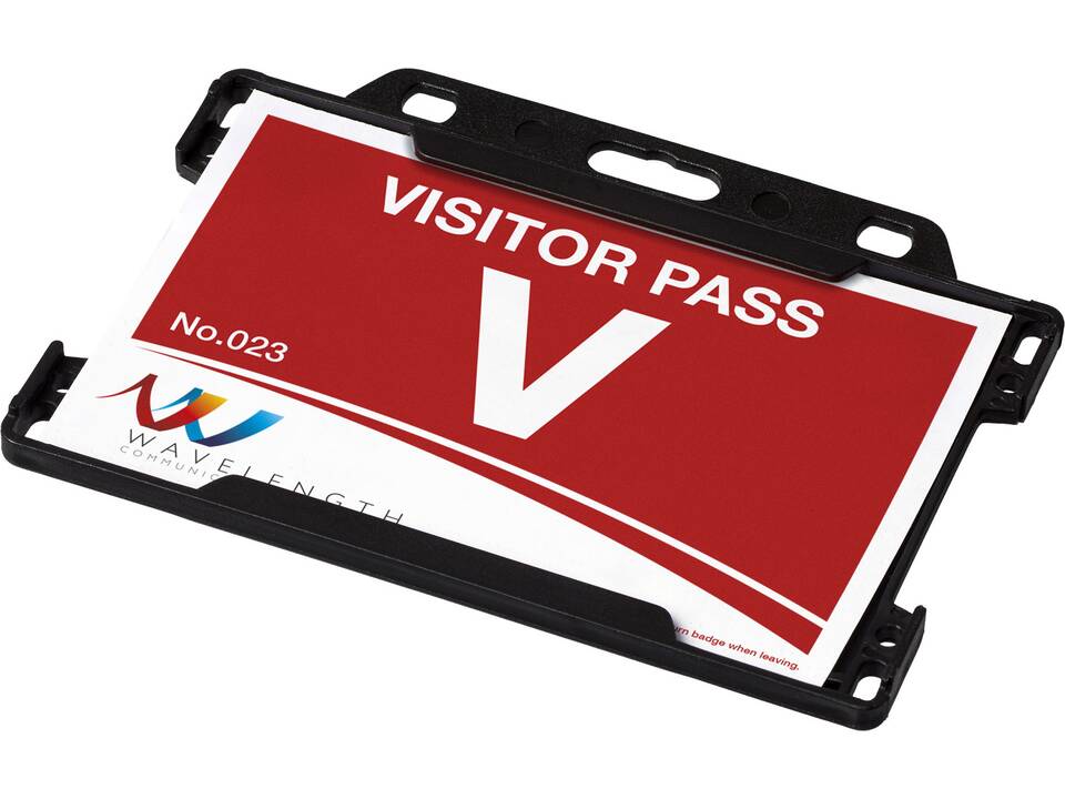 Porte-cartes Vega en plastique recyclé 8