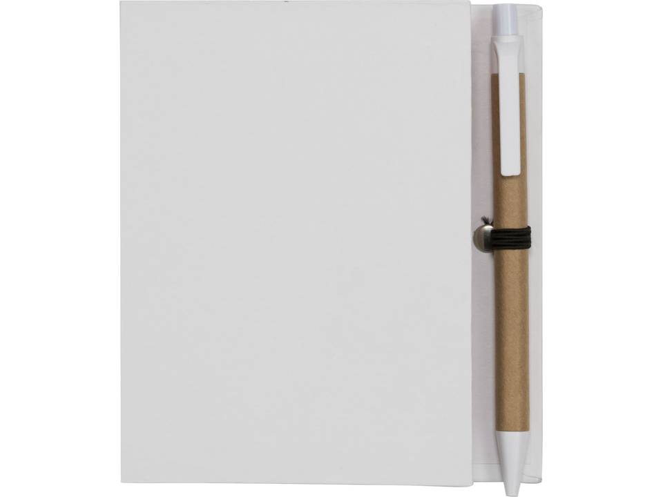 Petit carnet à notes autocollantes colorées avec stylo 3