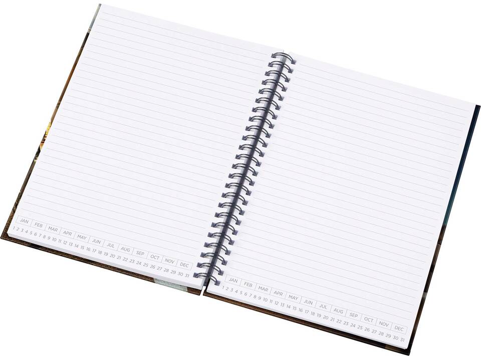 Agenda non daté Desk-Mate® à couverture rigide A5 7