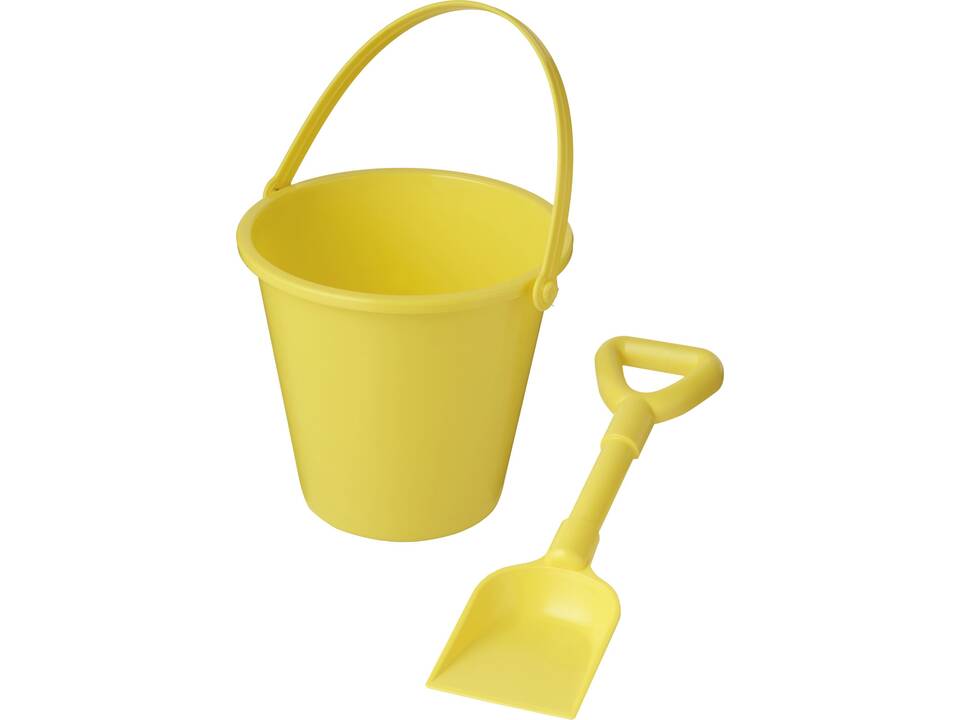 Seau et pelle de plage Tides en plastique recyclé 4