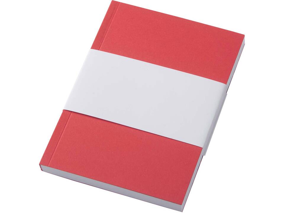 Cahier Novella Austen recyclé A6 à couverture souple de 100 feuilles 11