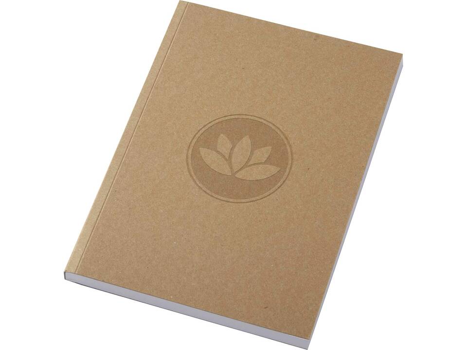 Cahier kraft Novella Austen A5 recyclé à couverture souple de 100 feuilles 1