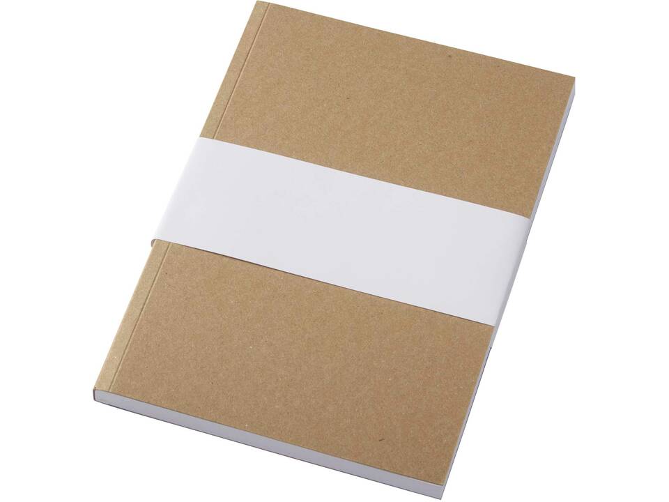 Cahier kraft Novella Austen A5 recyclé à couverture souple de 100 feuilles 5