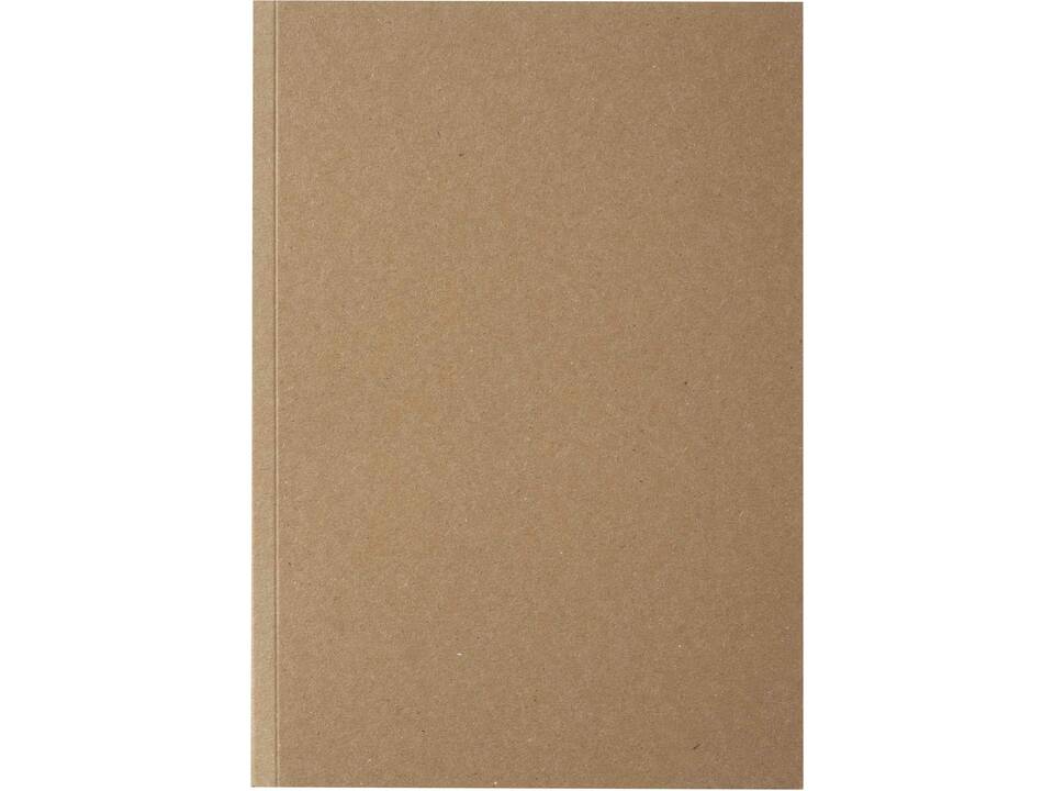 Cahier kraft Novella Austen A5 recyclé à couverture souple de 100 feuilles 2