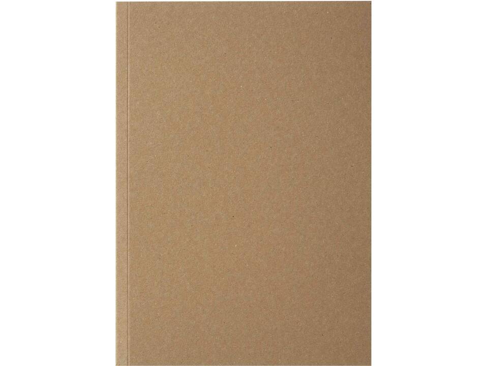 Carnet A5 à couverture souple recyclée en kraft Novella Austen avec 50 feuilles 2