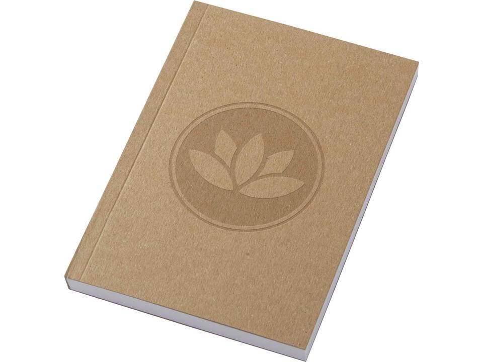 Carnet A6 à couverture souple recyclée en kraft Novella Austen avec 100 feuilles 1