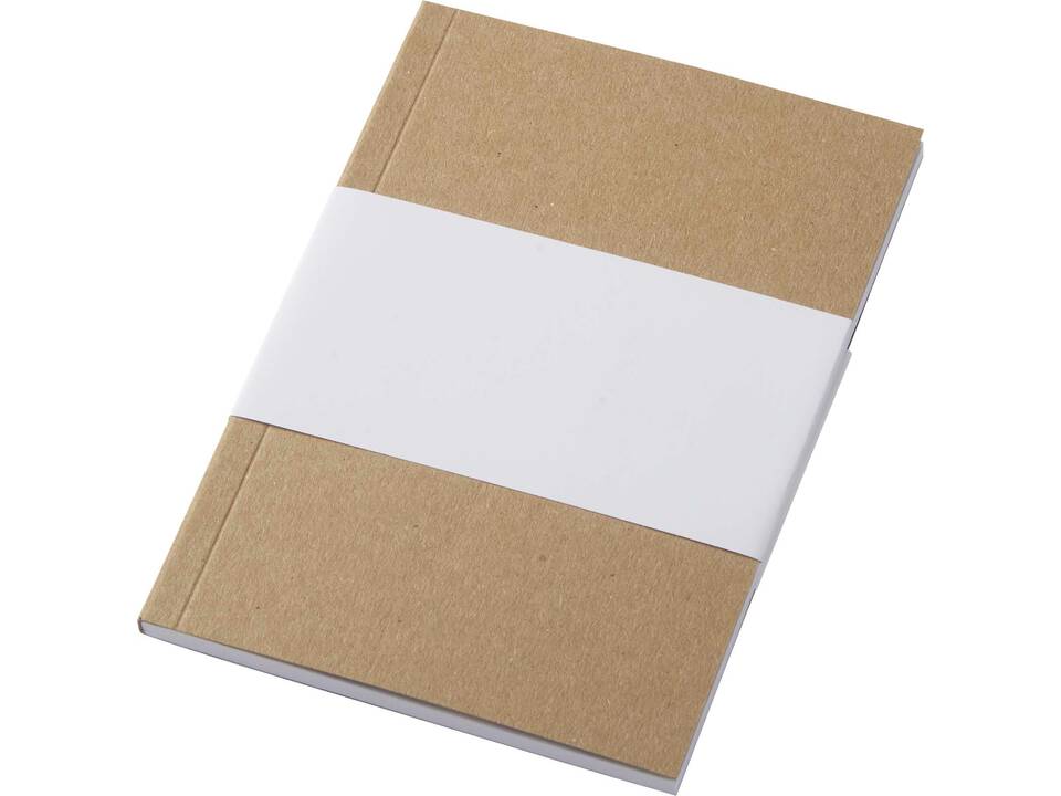 Carnet A6 à couverture souple recyclée en kraft Novella Austen avec 50 feuilles 5
