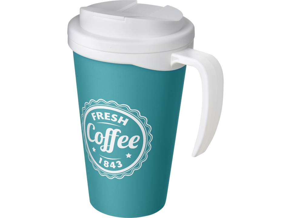 Mug isolant Americano® grande 350 ml avec couvercle anti fuites 18