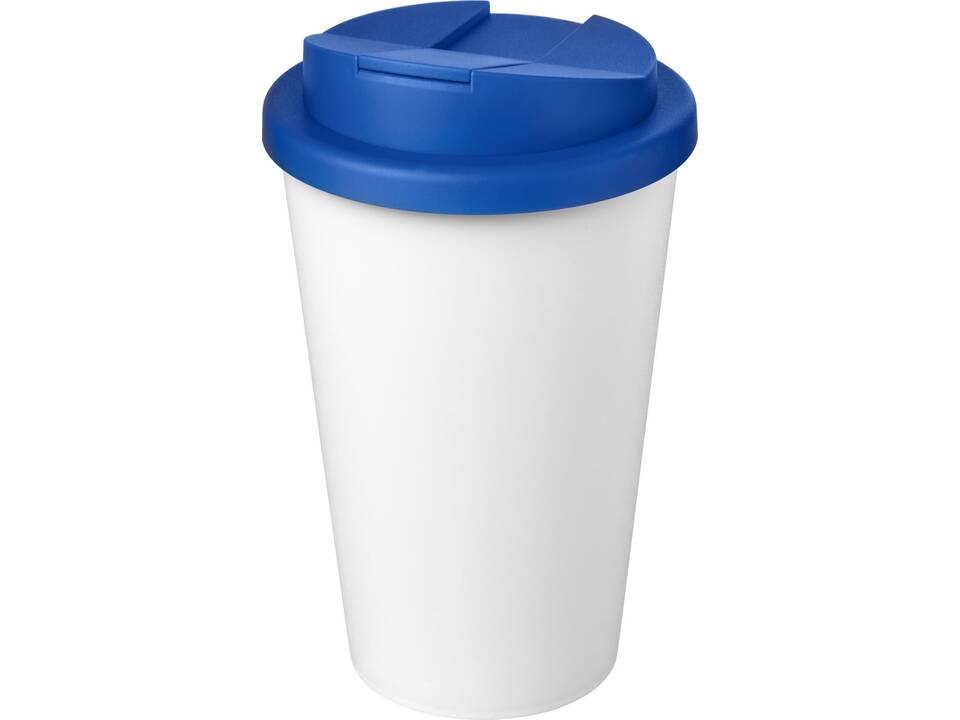Gobelet Americano® Eco recyclé de 350 ml avec couvercle anti-déversement 2