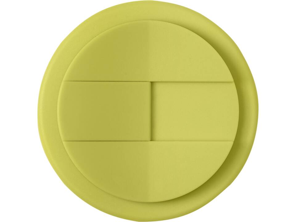 Gobelet Americano® Eco recyclé de 350 ml avec couvercle anti-déversement 27