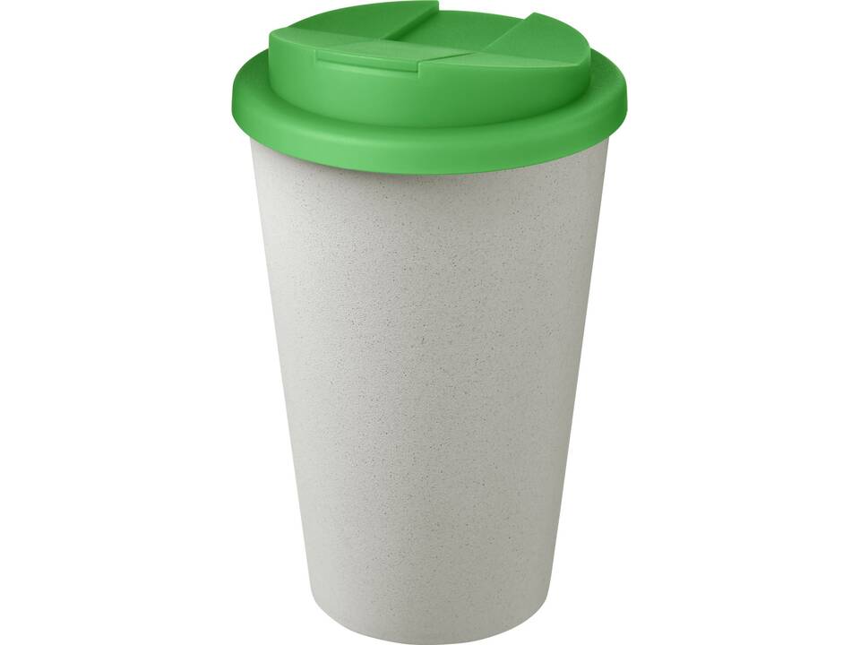 Gobelet Americano® Eco recyclé de 350 ml avec couvercle anti-déversement 29