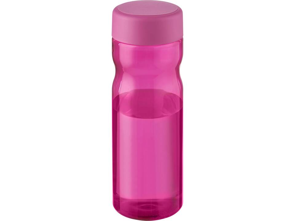 Bouteille H2O Base 650 ml avec couvercle vissé 23