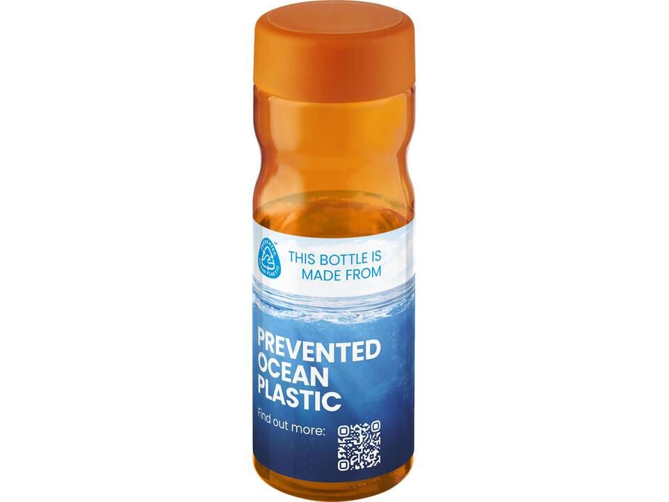 Bouteille H2O Eco Base 650 ml avec couvercle vissé 56