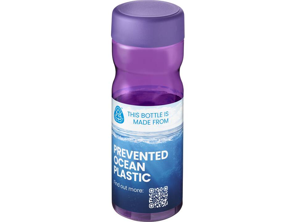 Bouteille H2O Eco Base 650 ml avec couvercle vissé 21