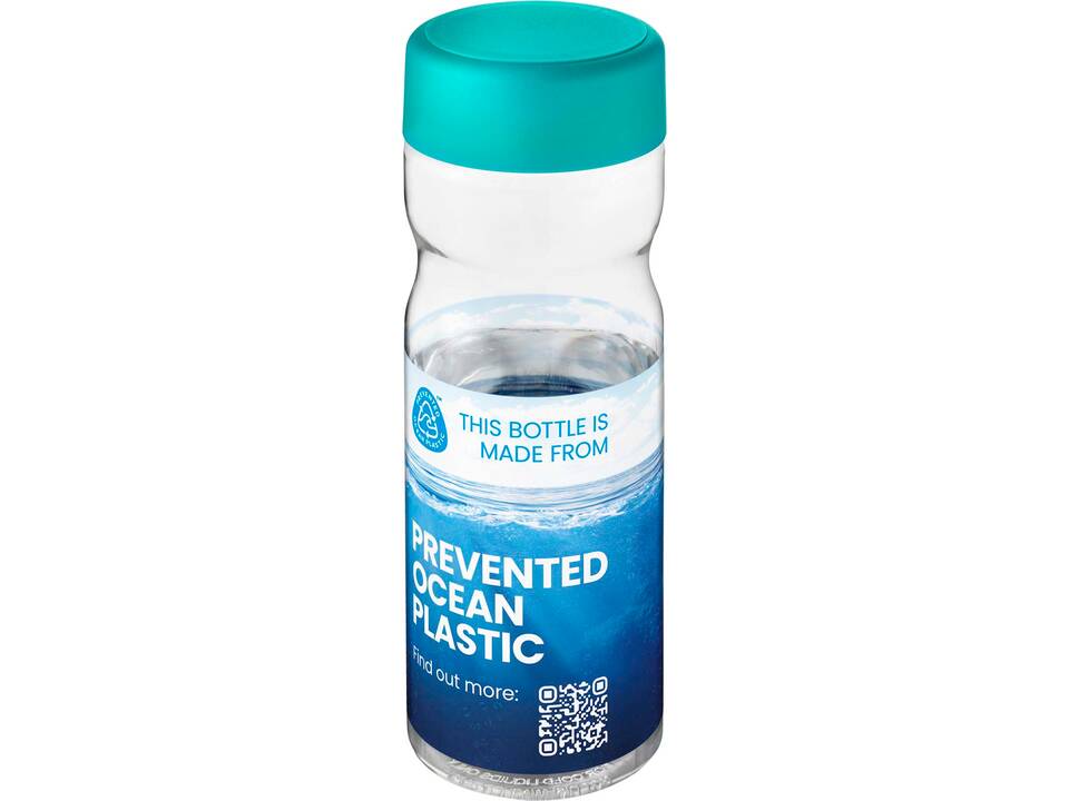 Bouteille H2O Eco Base 650 ml avec couvercle vissé 33