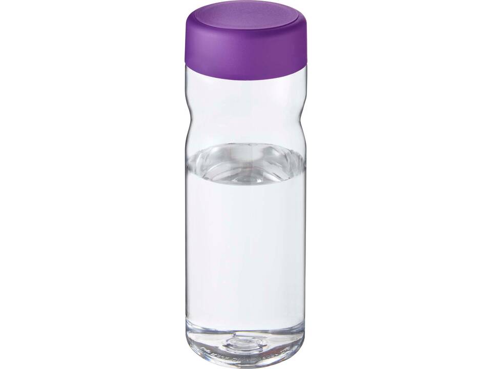 Bouteille H2O Eco Base 650 ml avec couvercle vissé 29