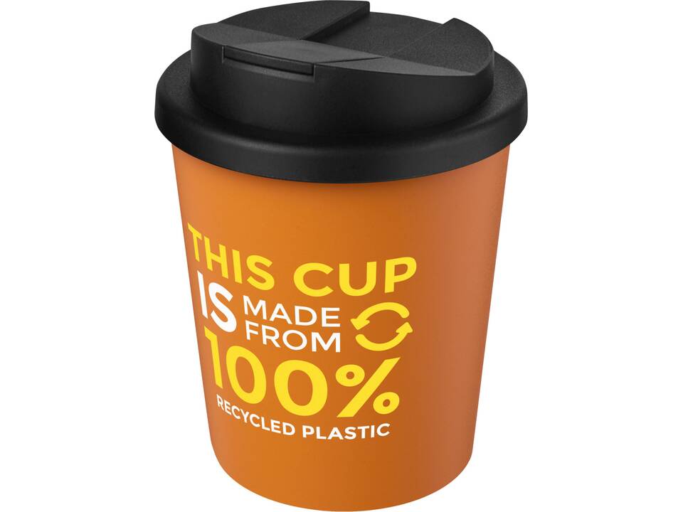 Gobelet recyclé Americano® Espresso de 250 ml avec couvercle anti-déversement 29