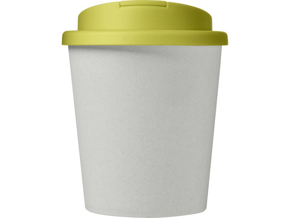 Gobelet recyclé Americano® Espresso Eco de 250 ml avec couvercle anti-déversement 32