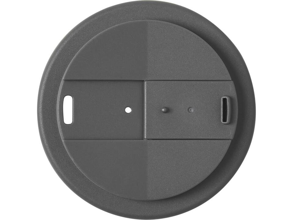 Gobelet recyclé Americano® Espresso Eco de 250 ml avec couvercle anti-déversement 25