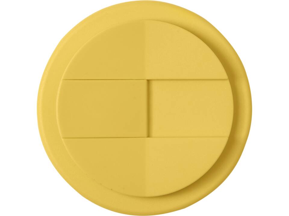 Gobelet avec isolation Brite-Americano® Eco de 350 ml et anti-déversement 10