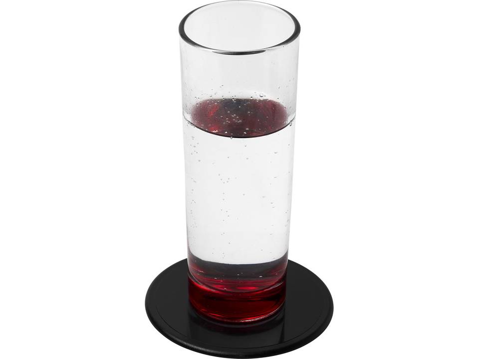 Sous-verre rond Terran 100 % plastique recyclé 3