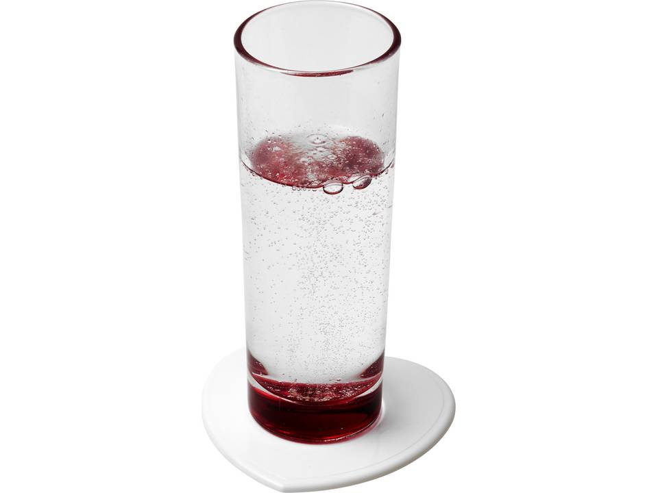 Dessous de verre Cait en forme de cœur 3