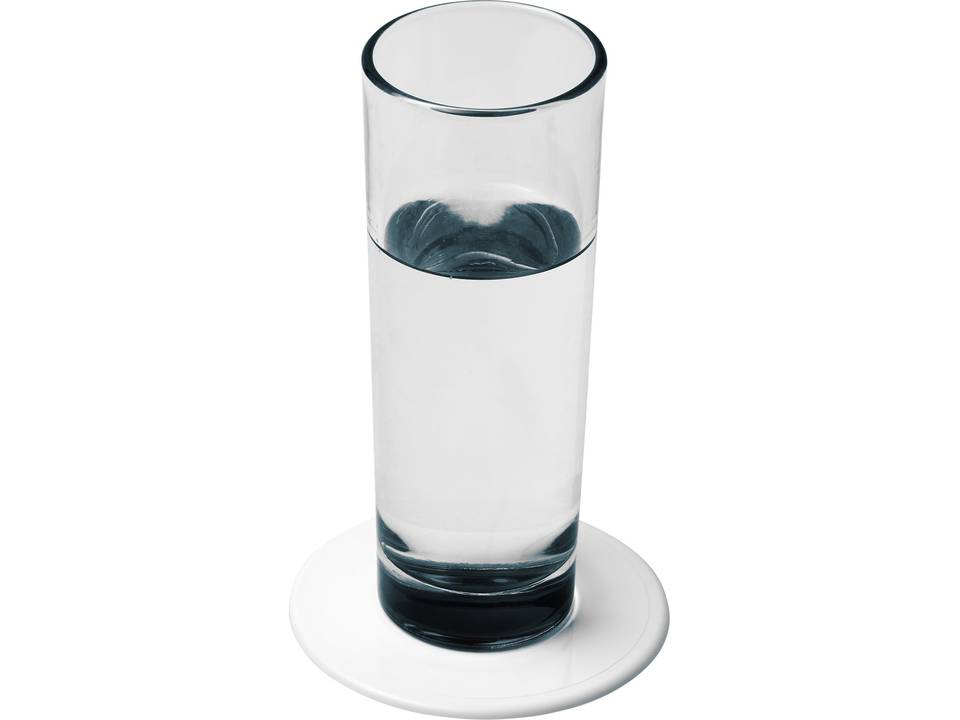 Sous-verre rond Renzo en plastique 6