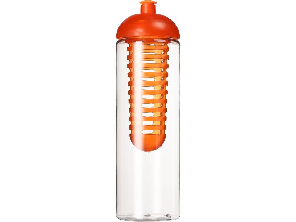 Bouteille et infuseur H2O Vibe 850 ml avec couvercle dôme 24