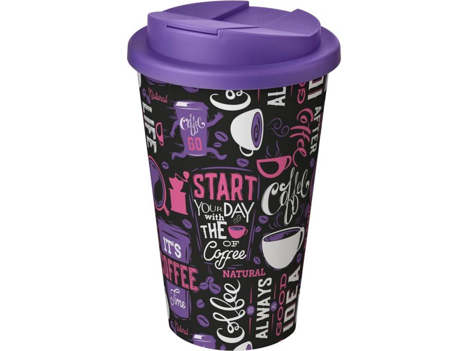 Gobelet isolant Brite-Americano® 350 ml avec couvercle anti-fuite 19