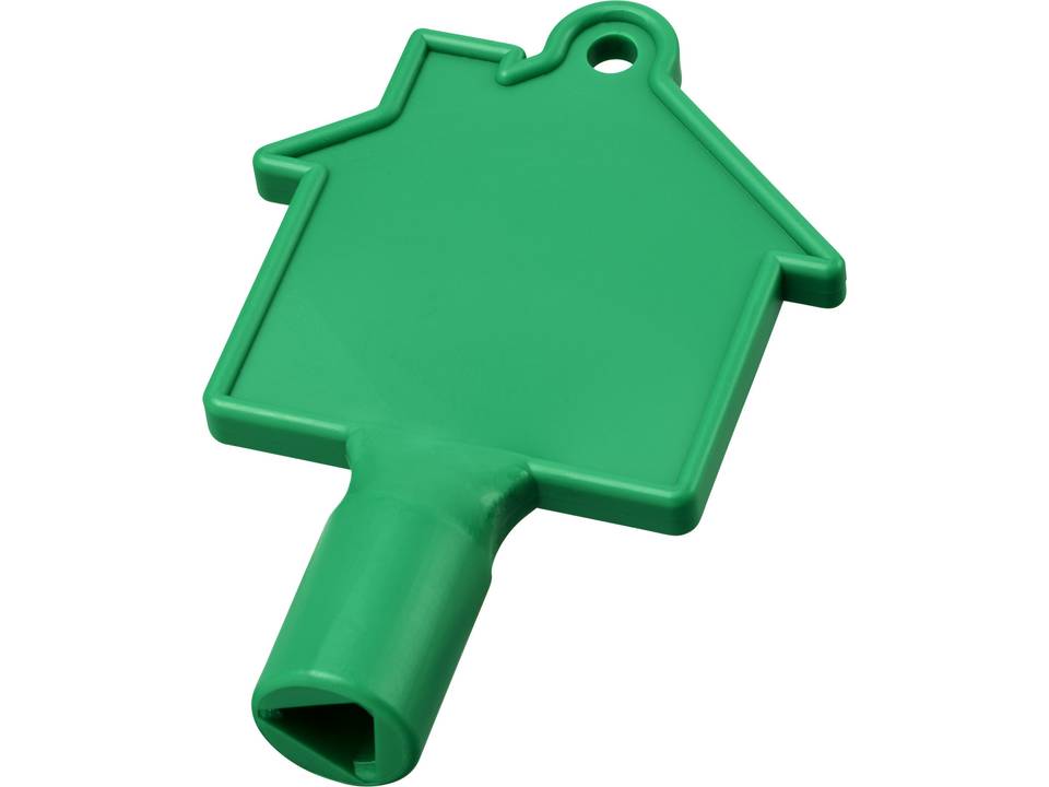 Clé de compteur Maximilian en forme de maison 4