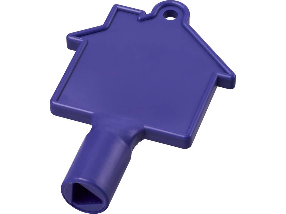 Clé de compteur Maximilian en forme de maison 7