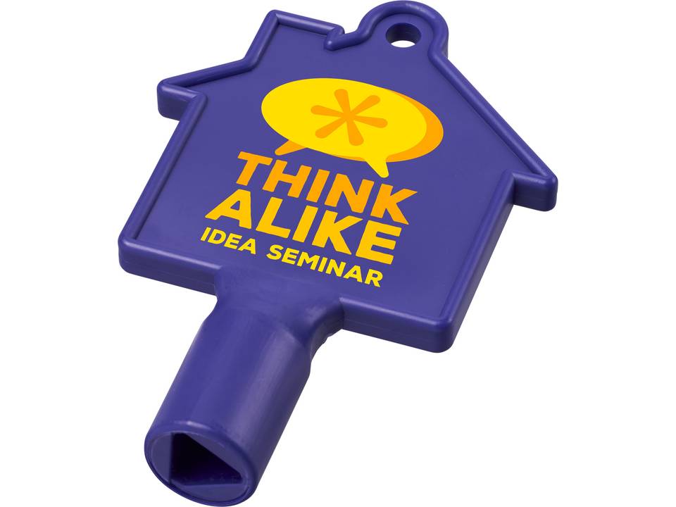 Clé de compteur Maximilian en forme de maison 8