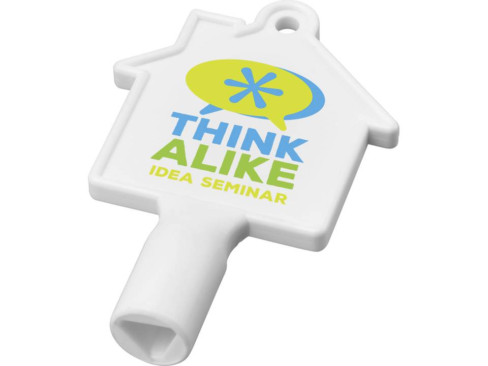 Clé de compteur Maximilian en forme de maison 14