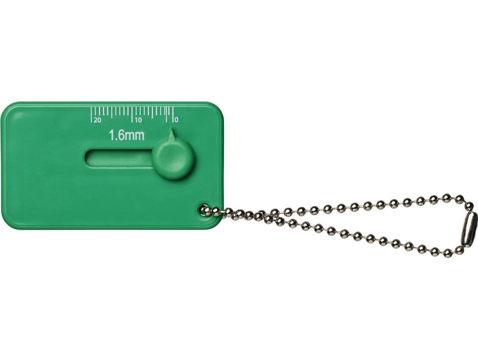 Porte-clefs Kepi pour vérifier les sculptures de pneu 11