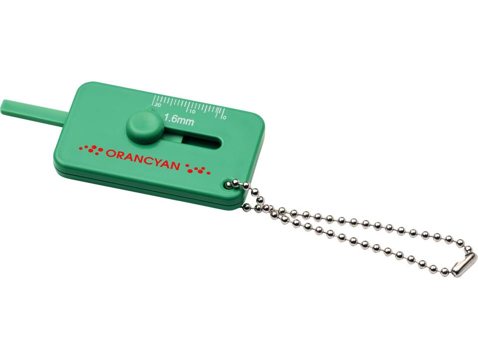 Porte-clefs Kepi pour vérifier les sculptures de pneu 10