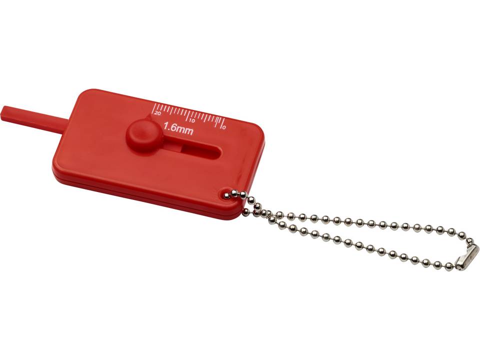 Porte-clefs Kepi pour vérifier les sculptures de pneu 13