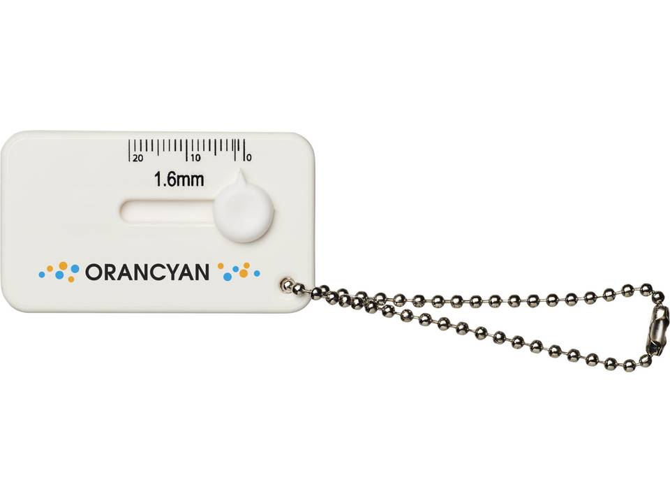 Porte-clefs Kepi pour vérifier les sculptures de pneu 18