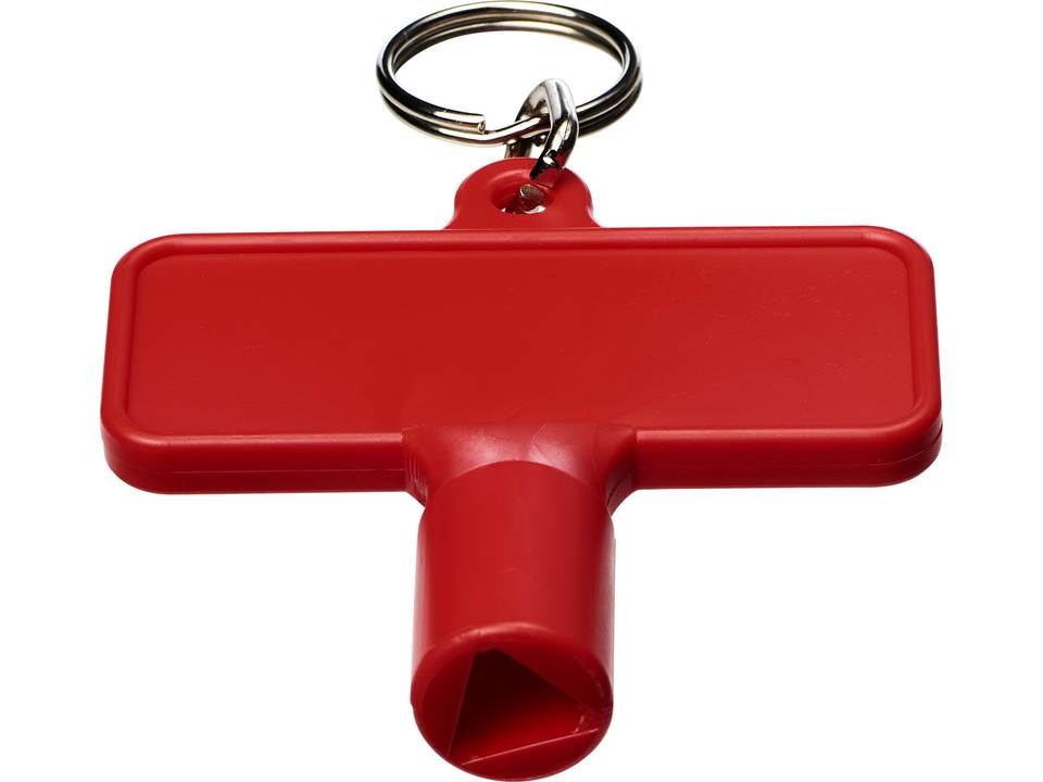 Porte-clés Maximilian pour clé utilitaire universelle rectangulaire 12