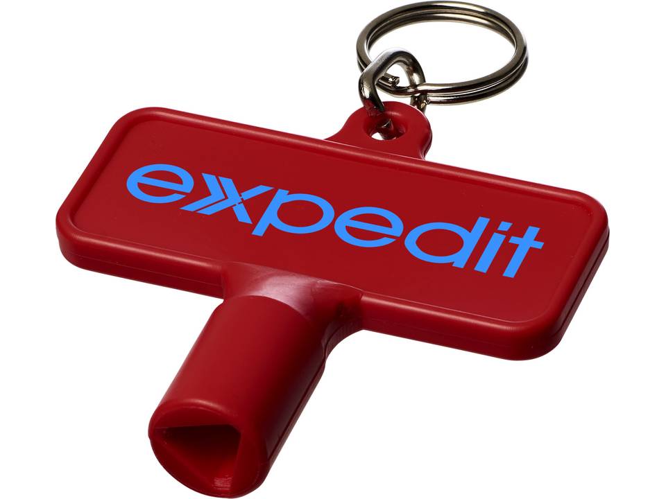 Porte-clés Maximilian pour clé utilitaire universelle rectangulaire 10