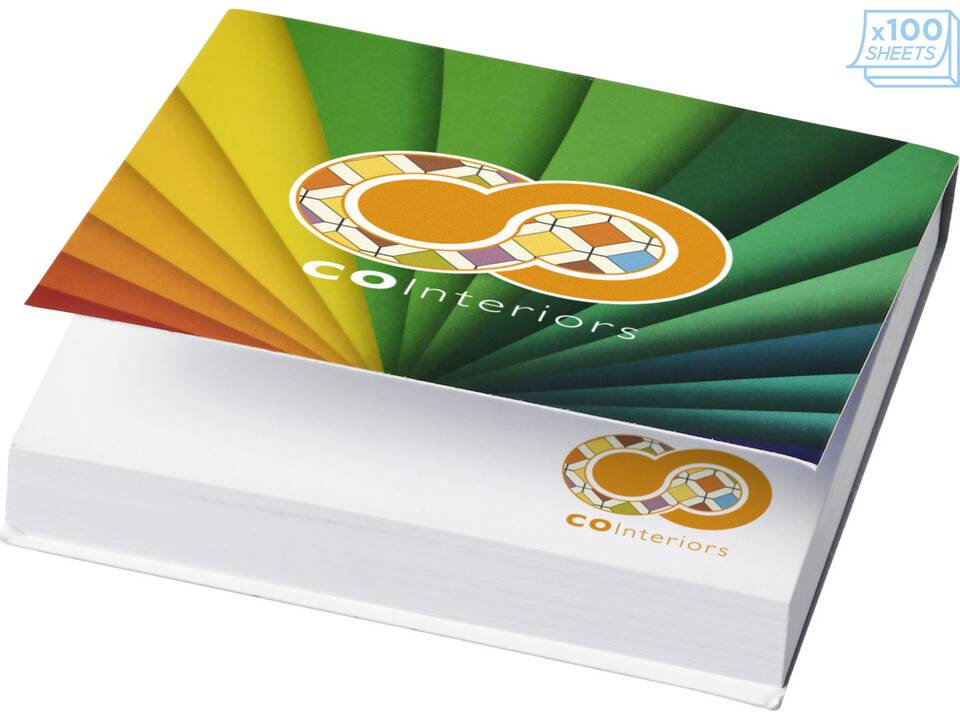 Post-its Sticky-Mate® avec couverture souple 75 x 75 7