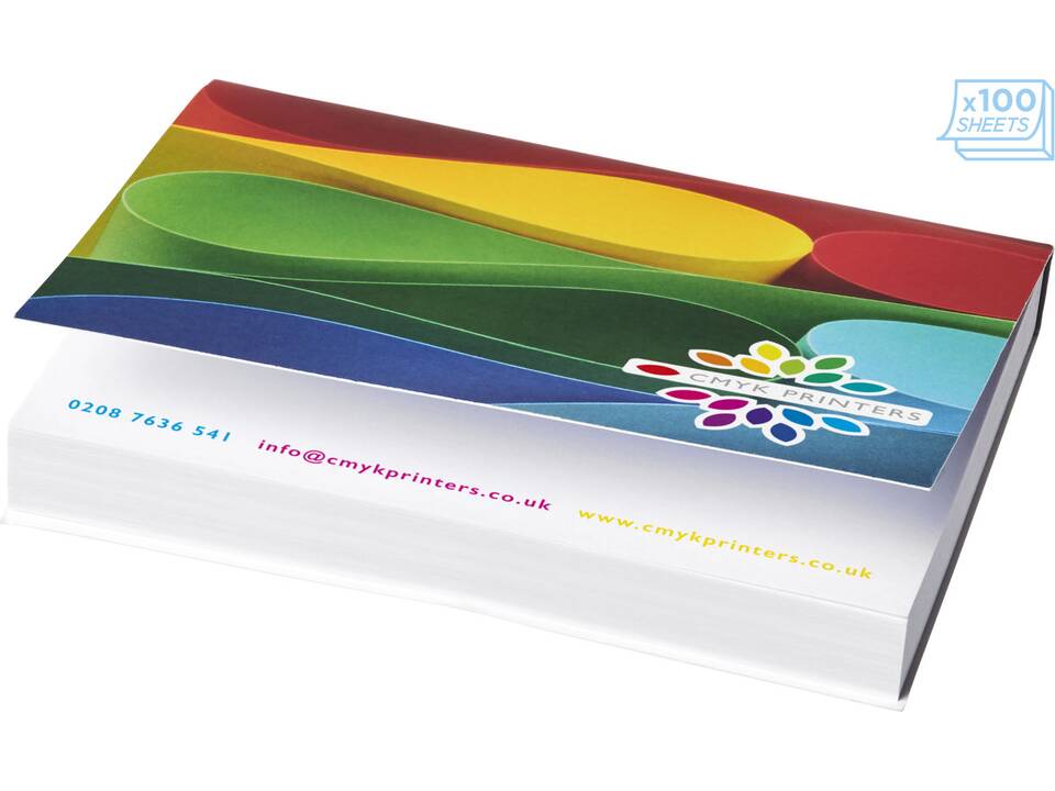 Post-its Sticky-Mate® avec couverture souple A7 100 x 75 11