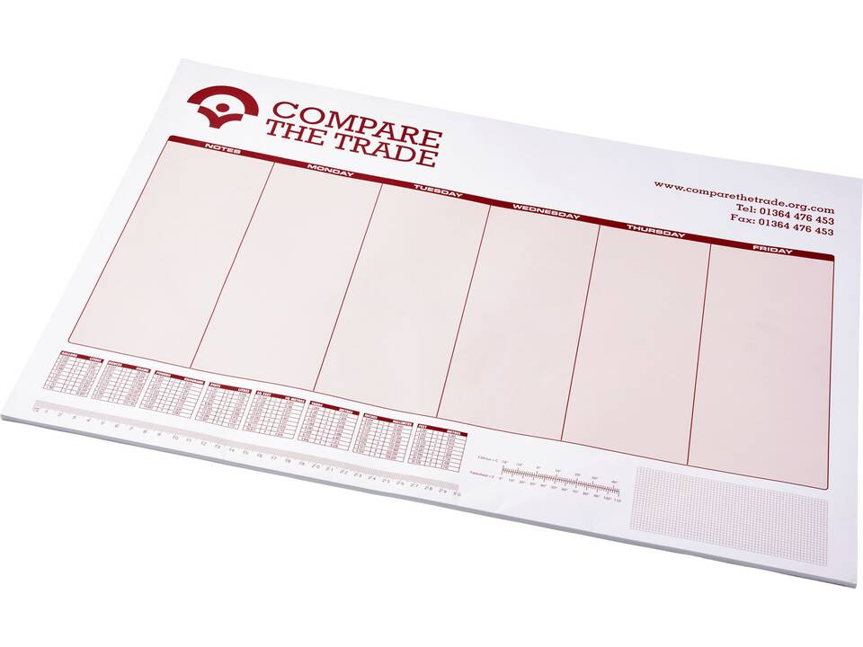 Bloc-notes Desk-Mate® A3 25 feuilles 5